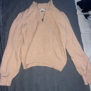 Oversized Quarter zip Sweater